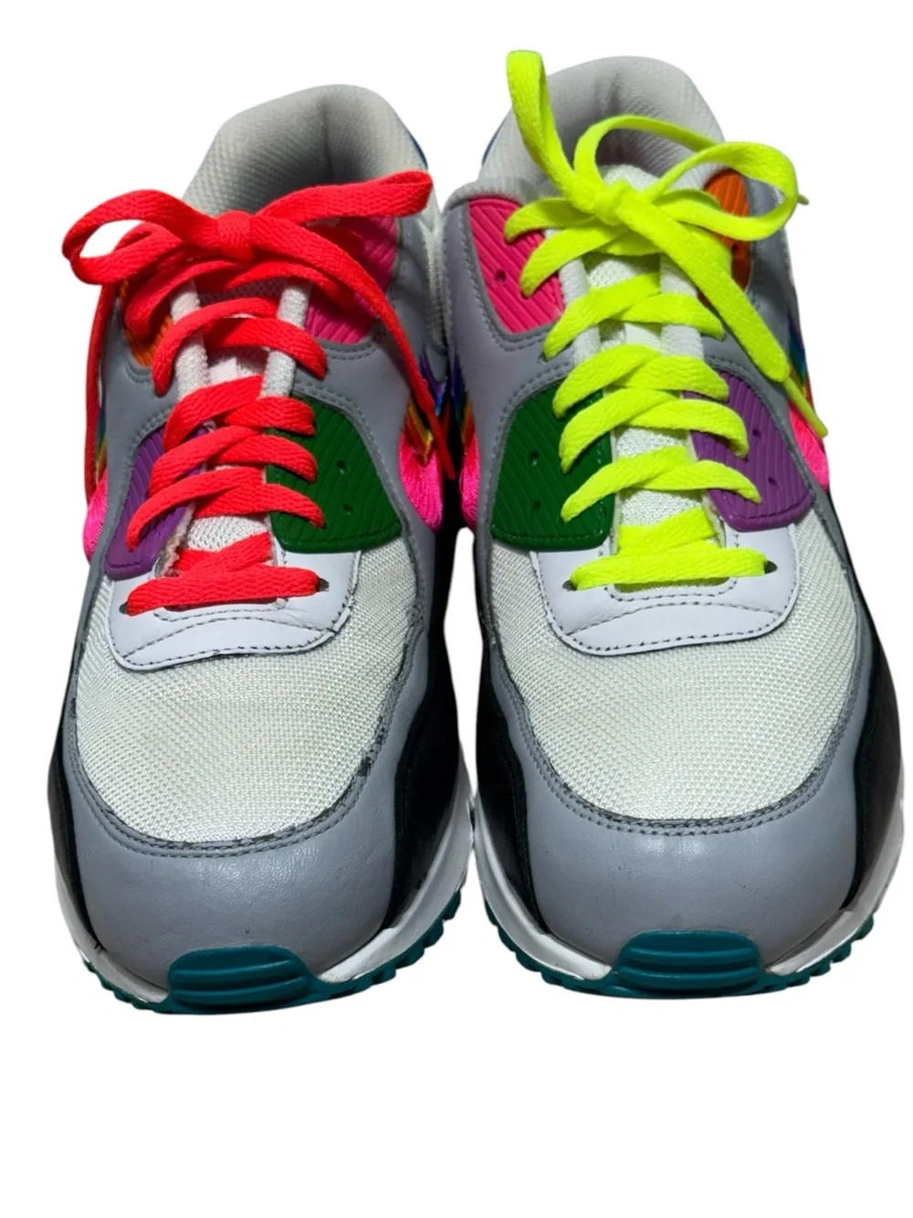 Nike Air Max 90 Be True 2019 Rainbow Pride CJ5482-100 Men's Size 12 Low Top